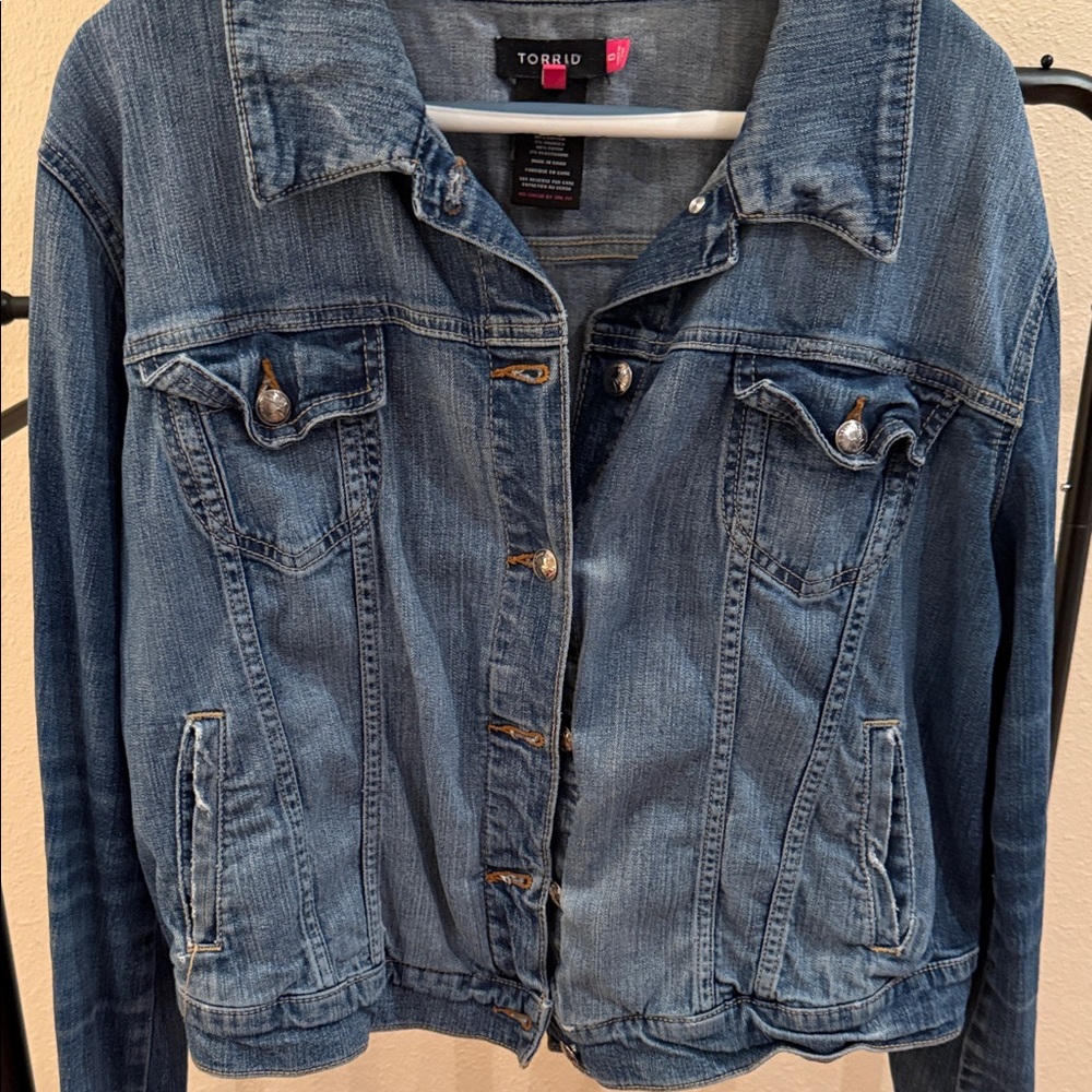 Torrid Classic Blue Jean Jacket